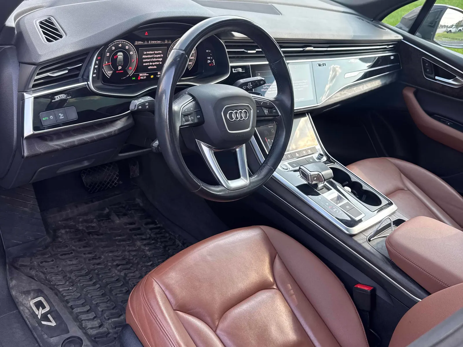 Interior driver side