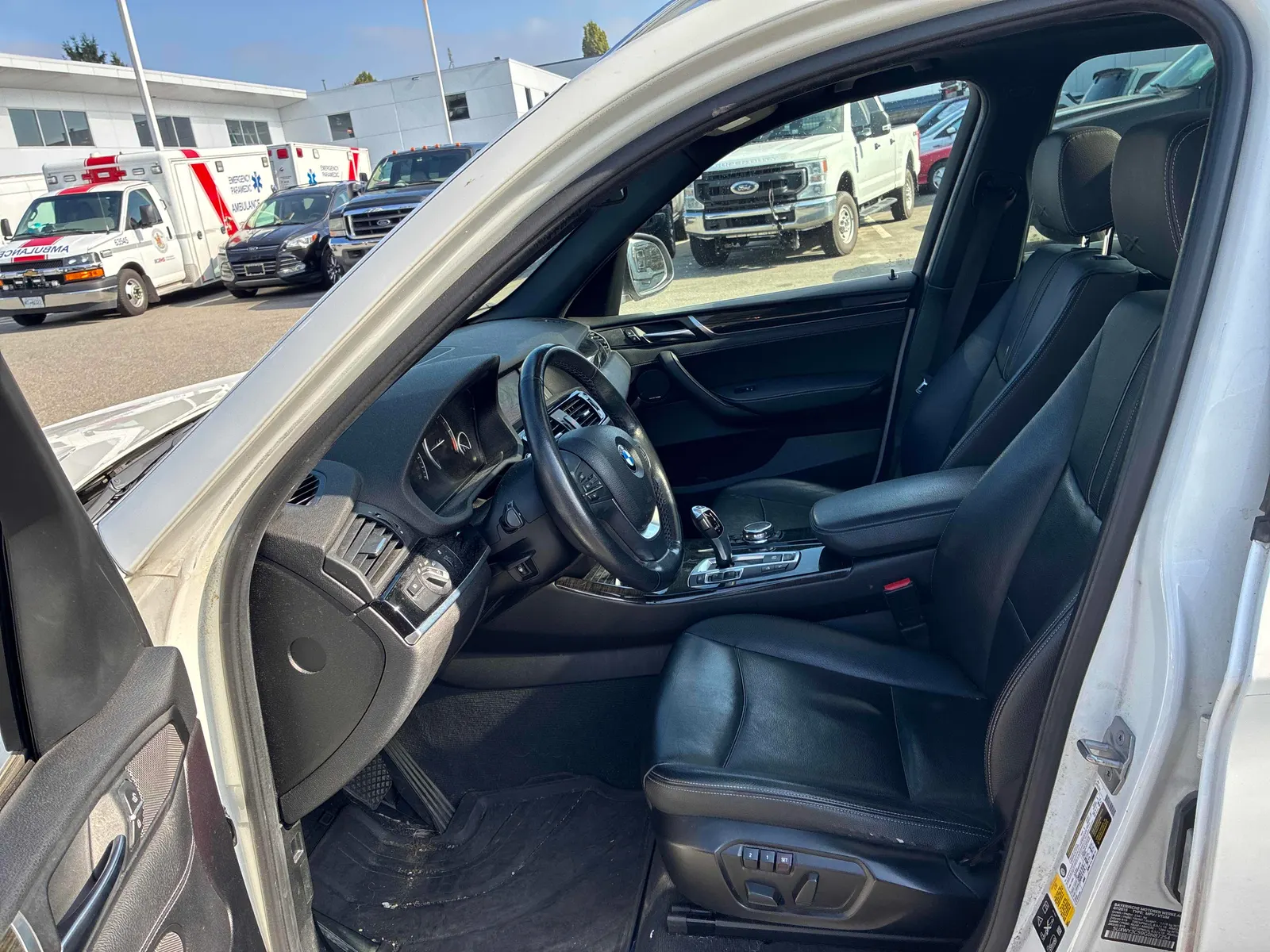 Interior driver side