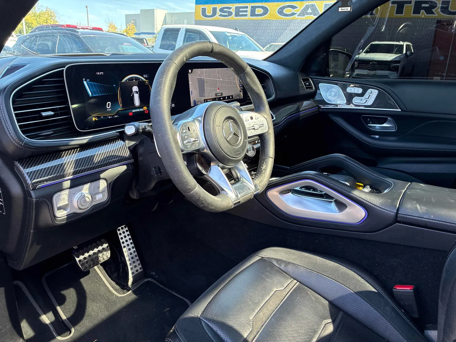 Interior driver side