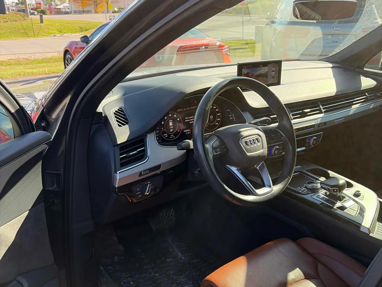 Interior driver side