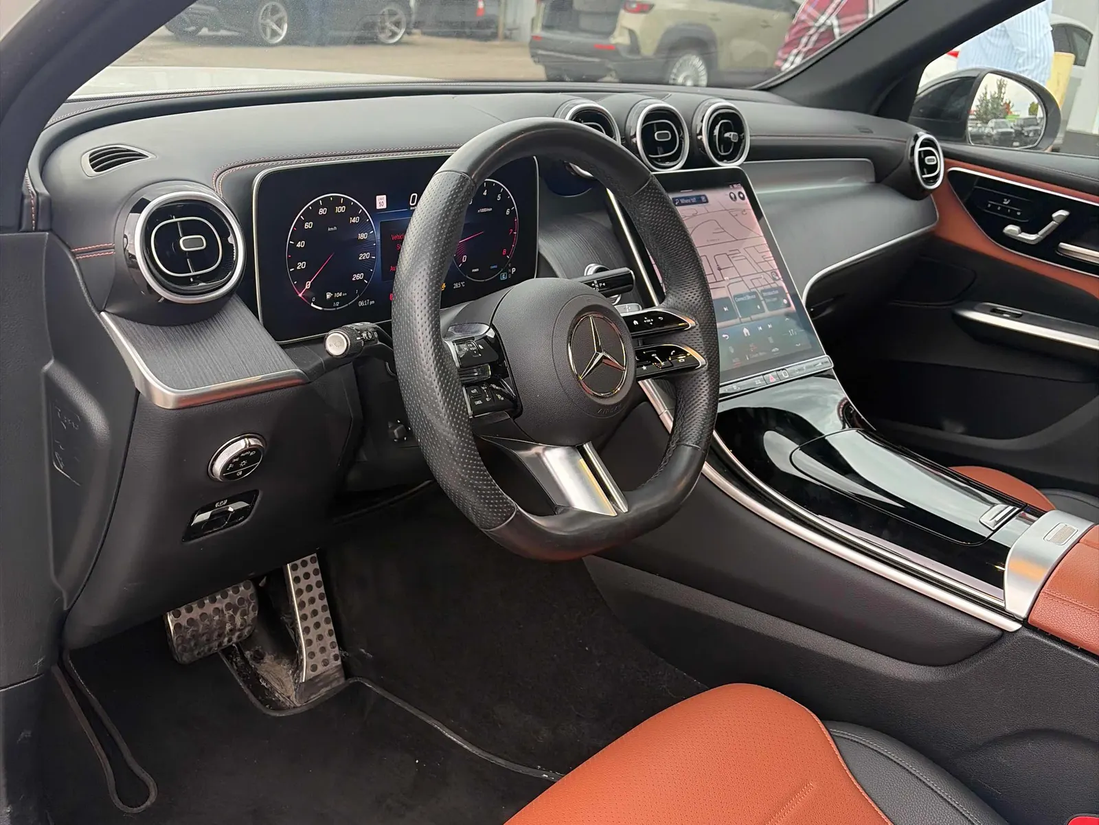 Interior driver side