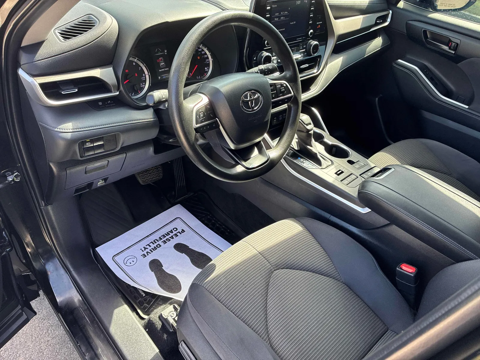 Interior driver side
