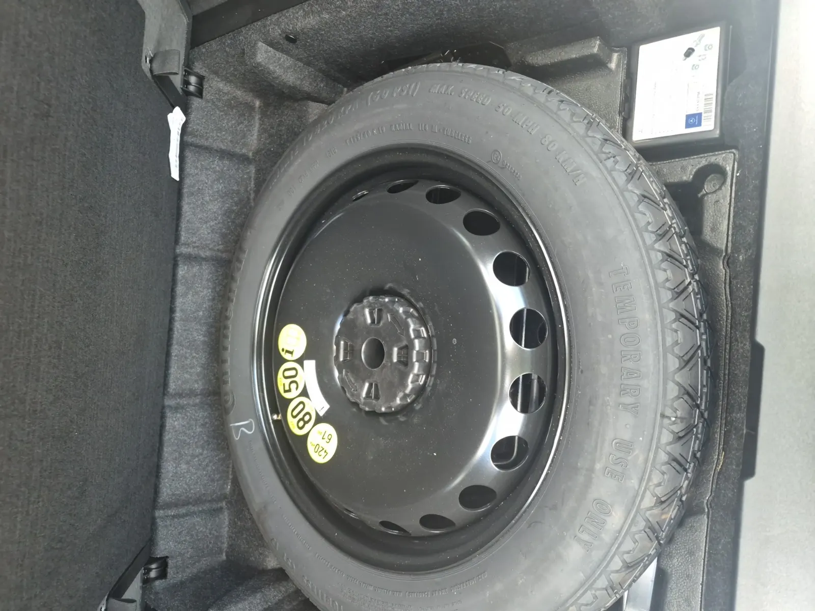 Spare Tire & Wheel Photo