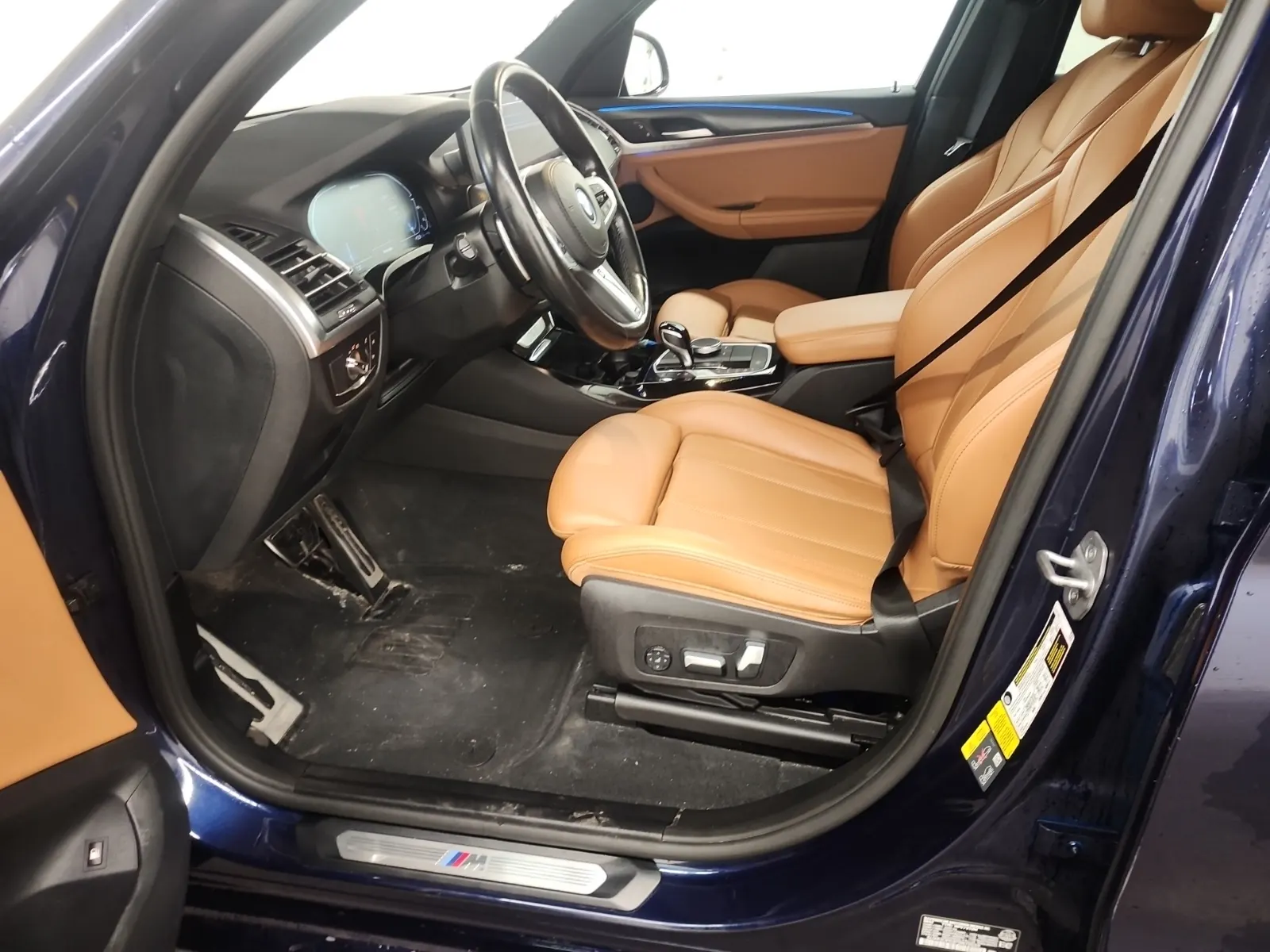 Interior driver side