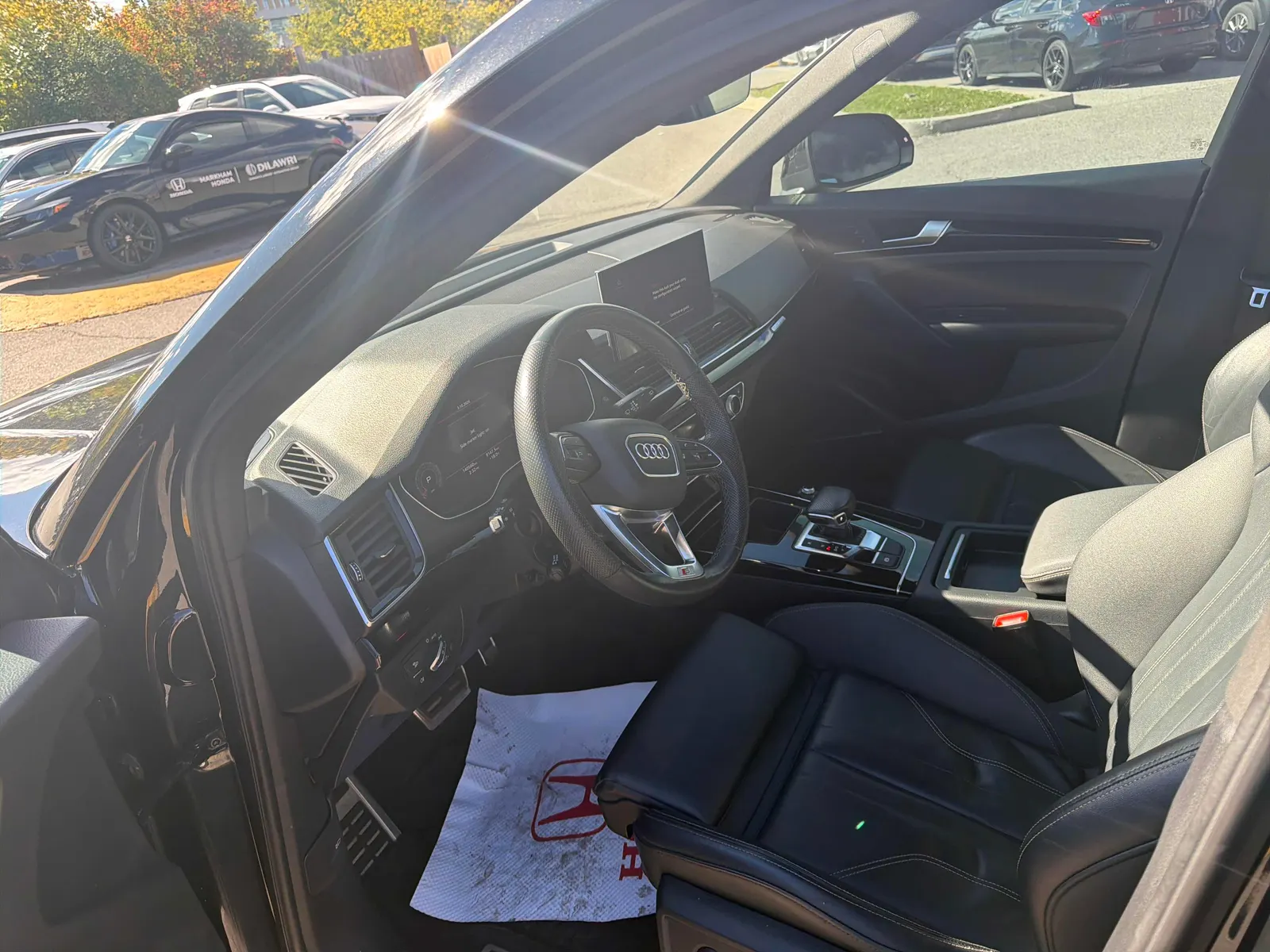Interior driver side