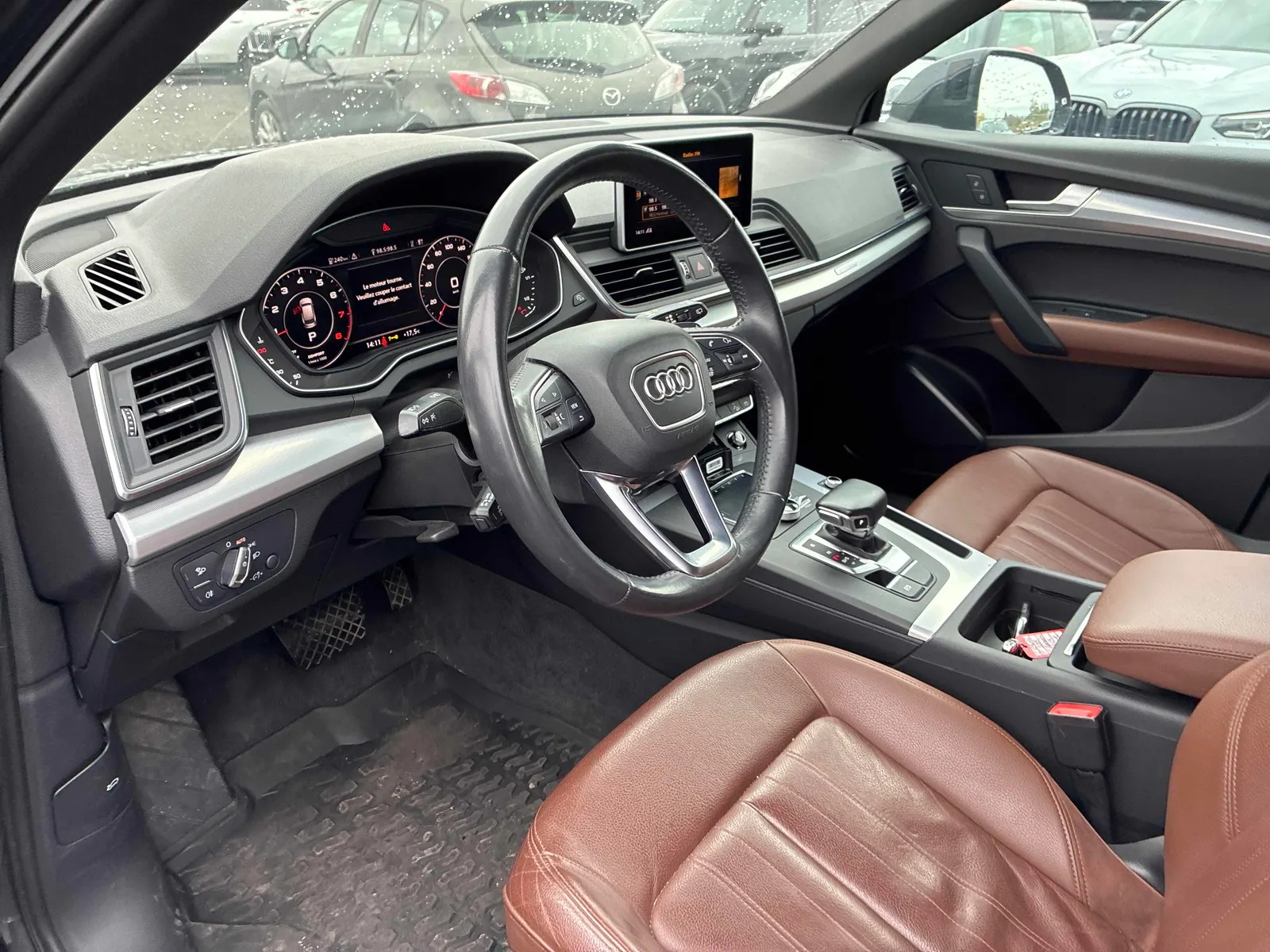 Interior driver side