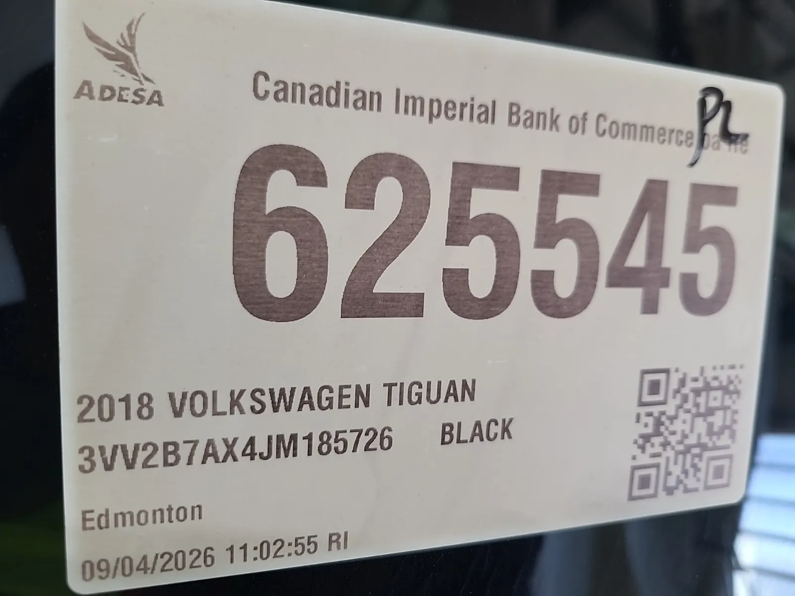 Inventory Label Photo