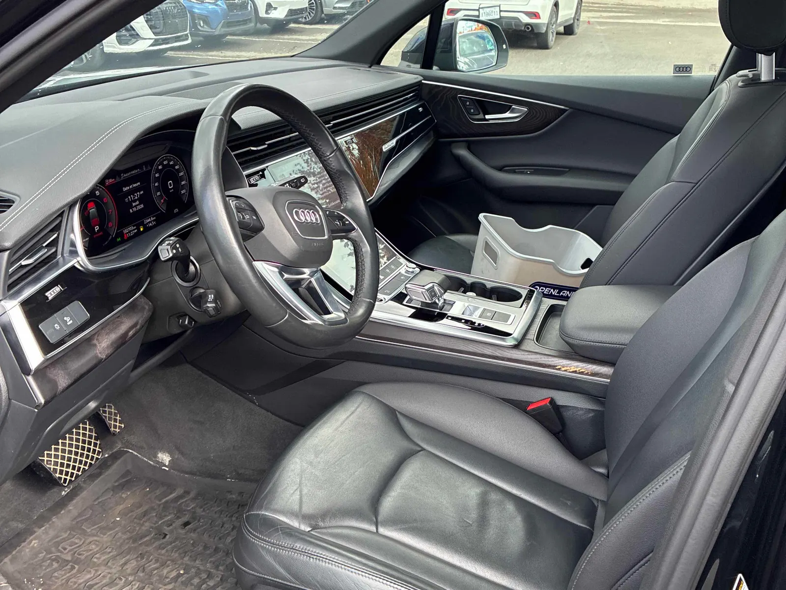 Interior driver side