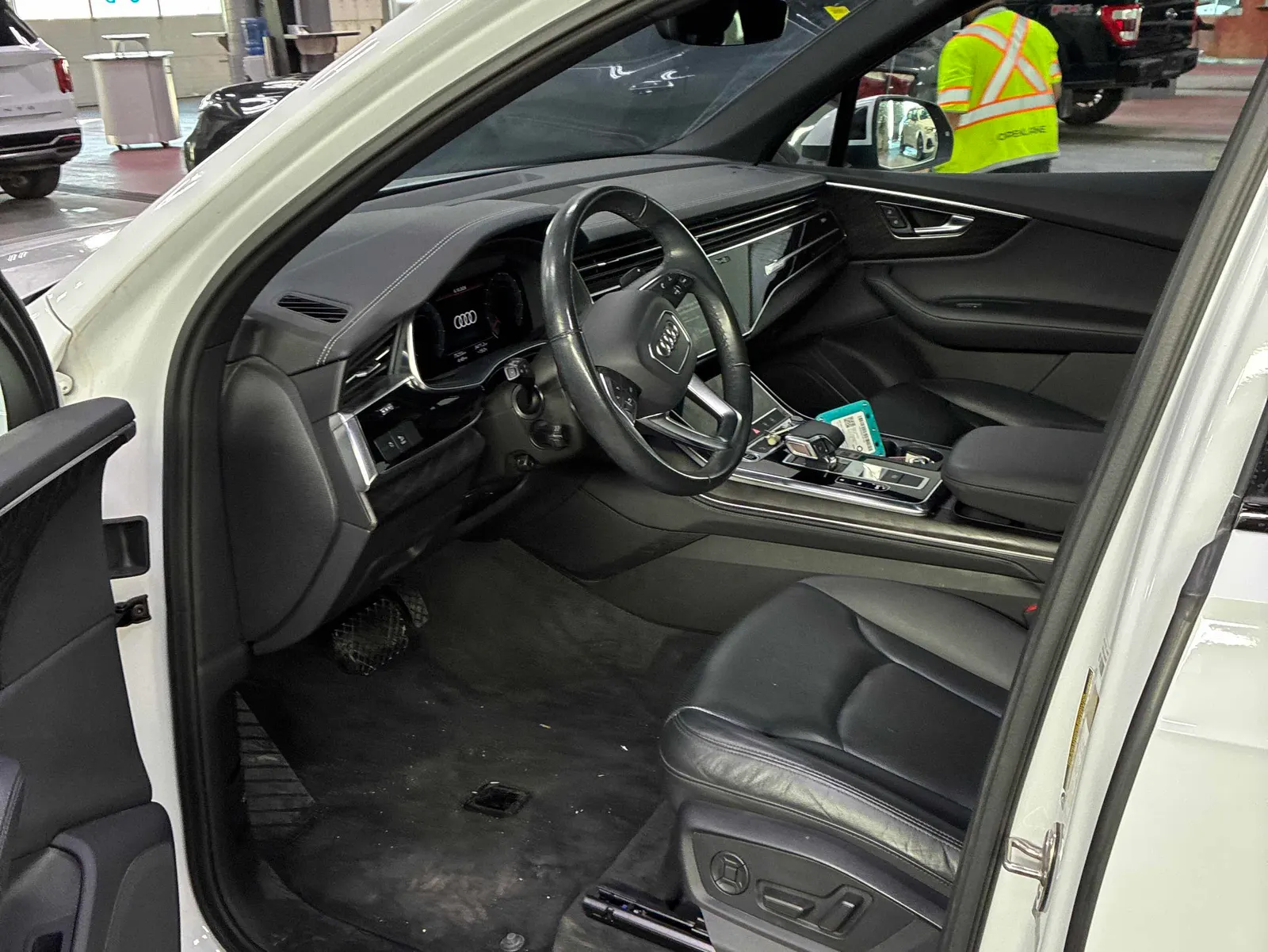 Interior driver side