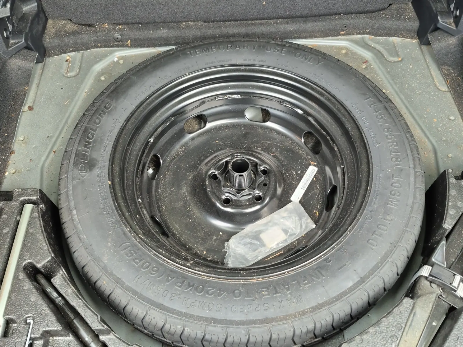 Spare Tire & Wheel Photo