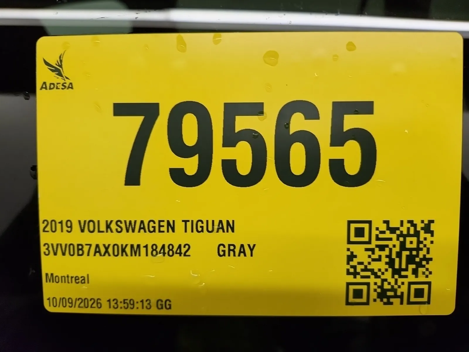 Inventory Label Photo