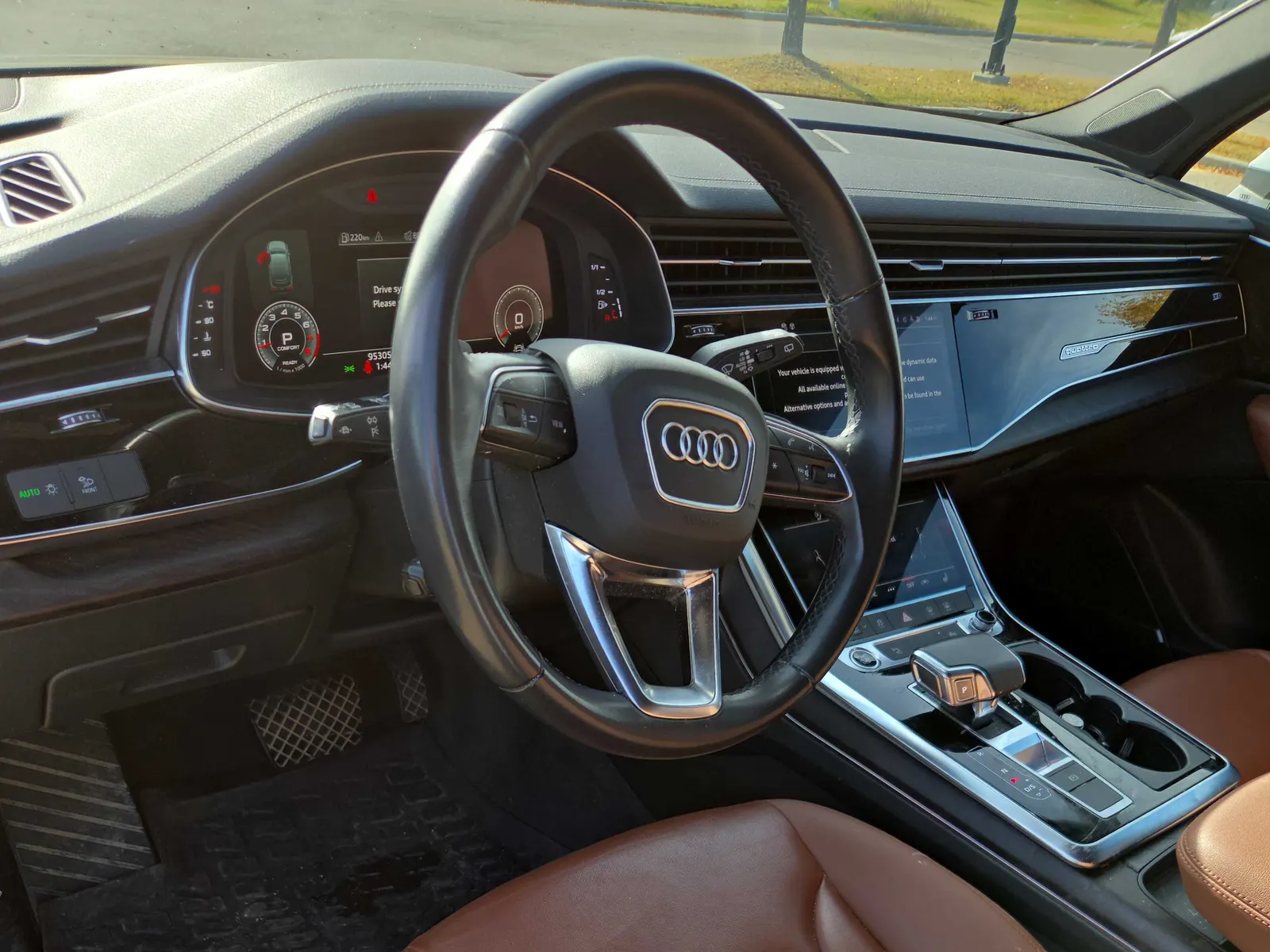 Interior driver side