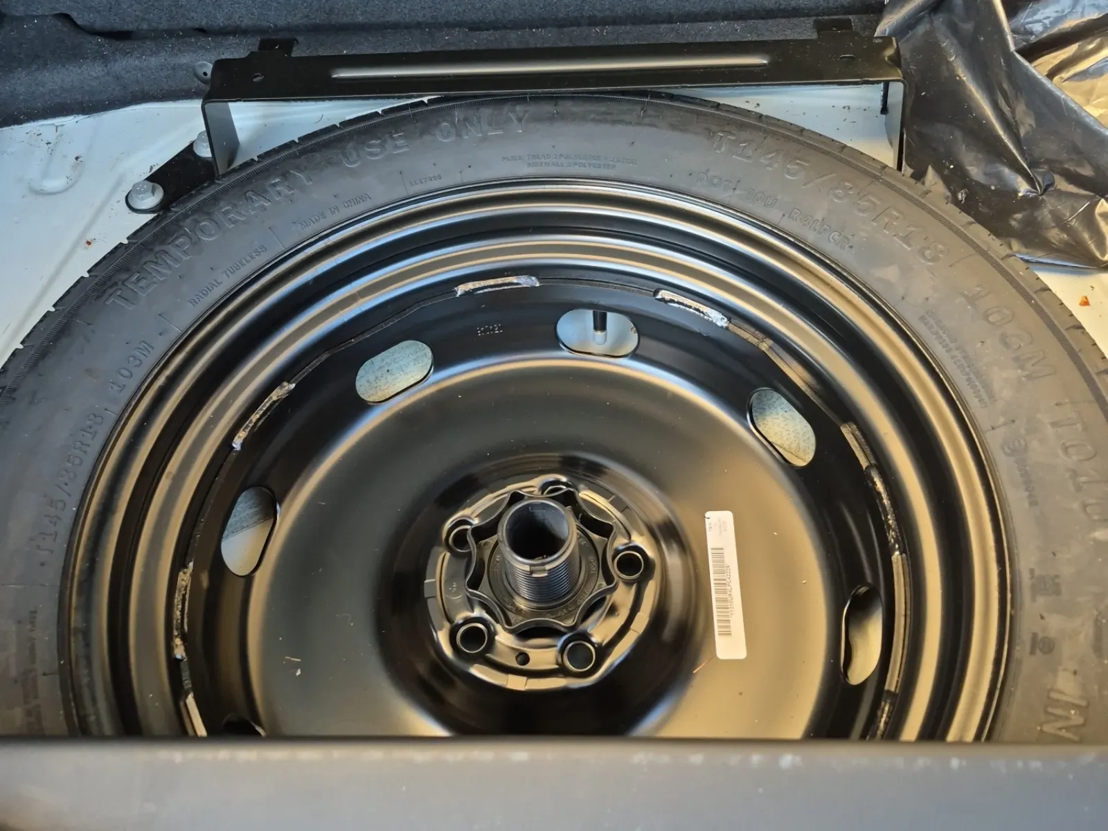 Spare Tire & Wheel Photo