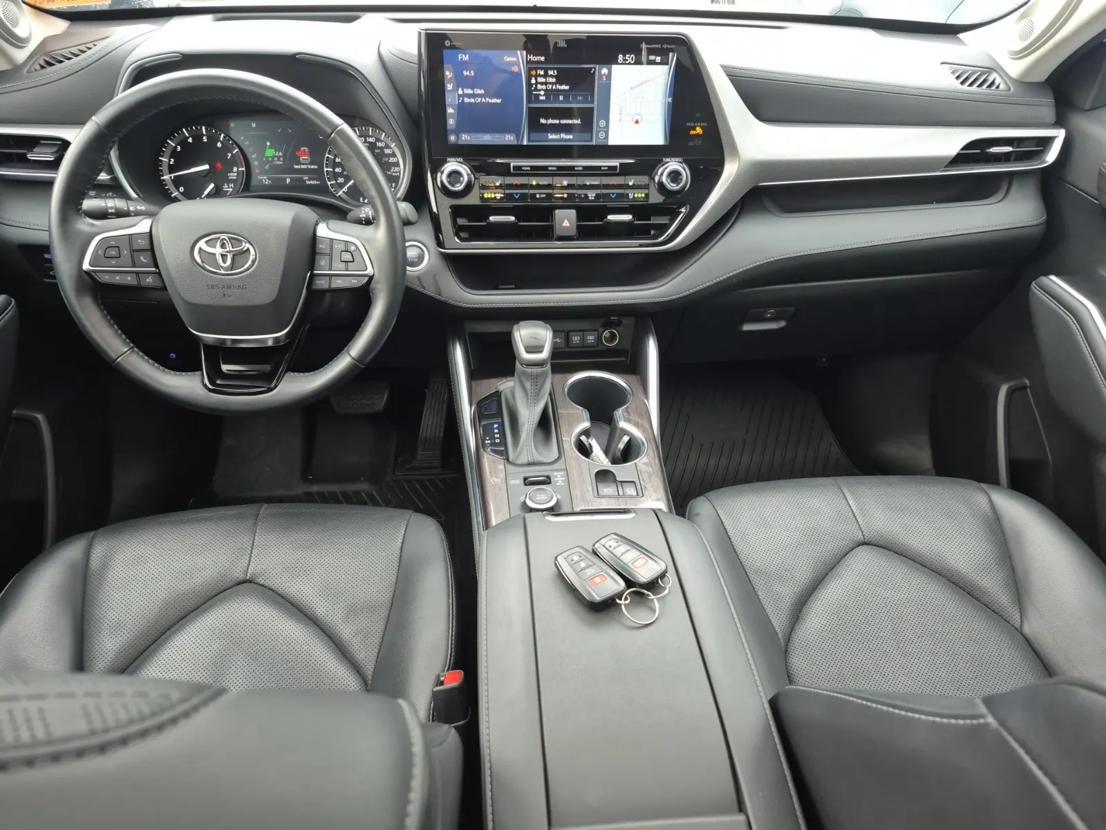 Interior driver side