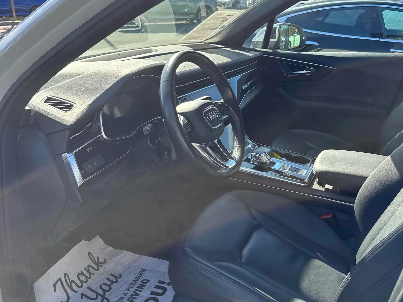 Interior driver side