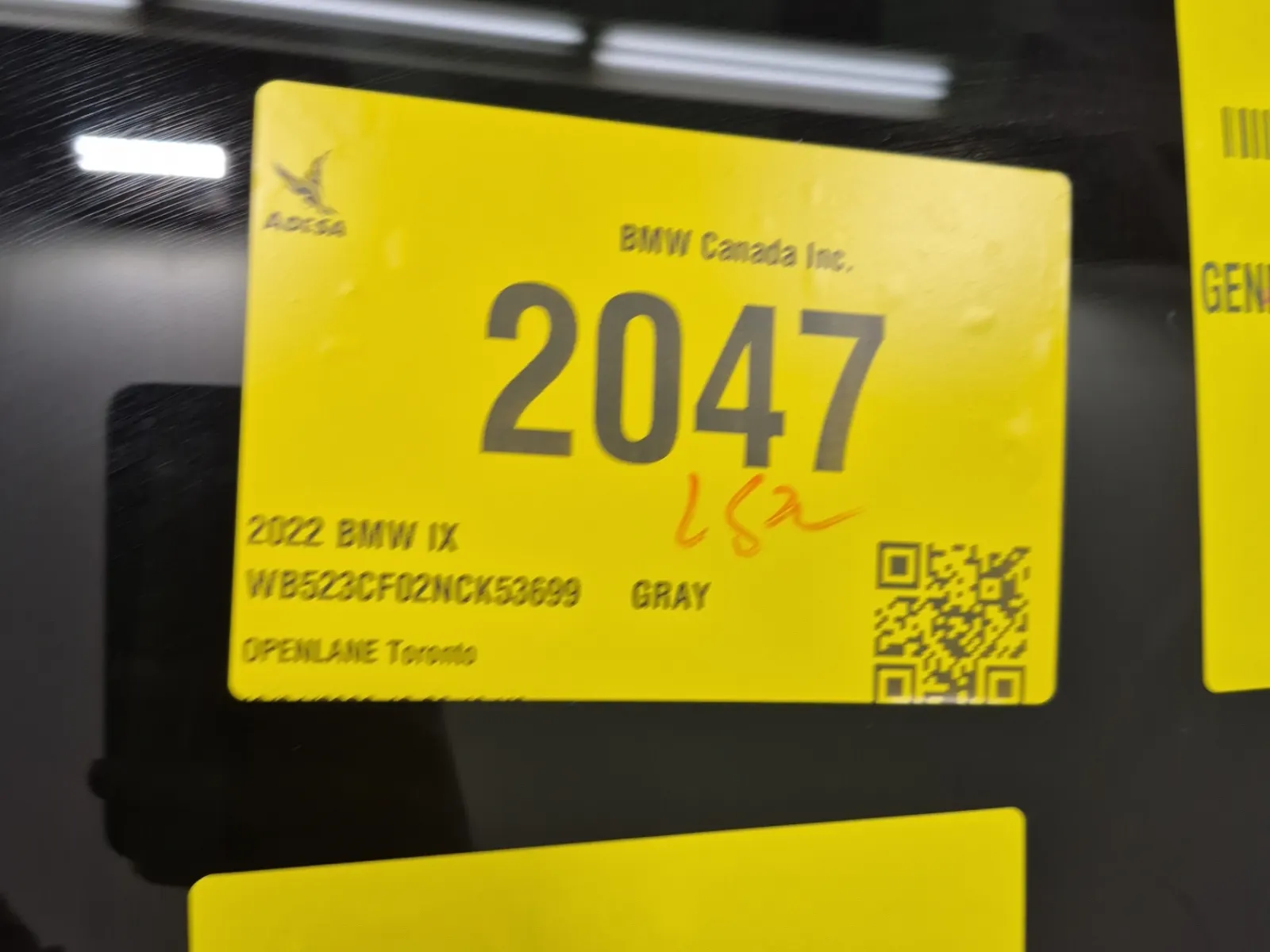 Inventory Label Photo