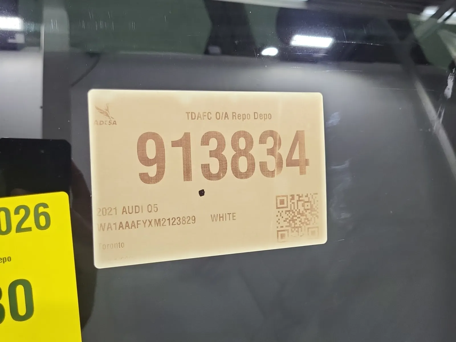 Inventory Label Photo
