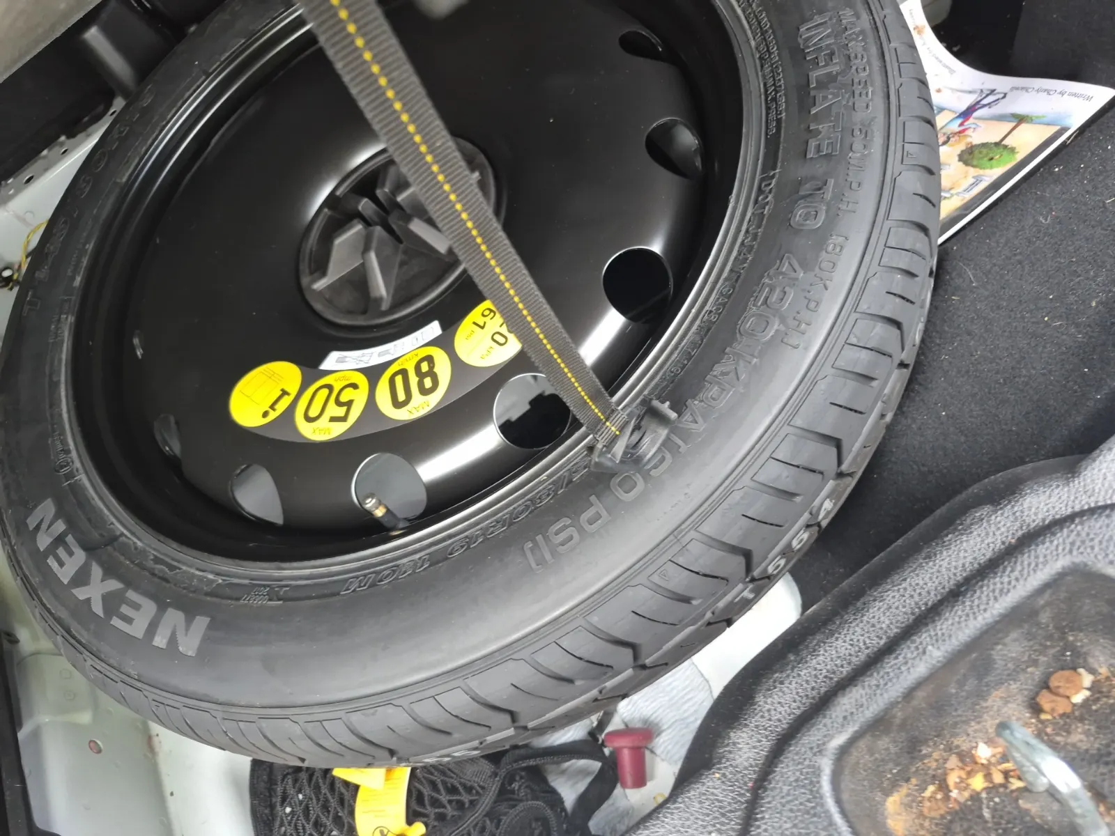 Spare Tire & Wheel Photo