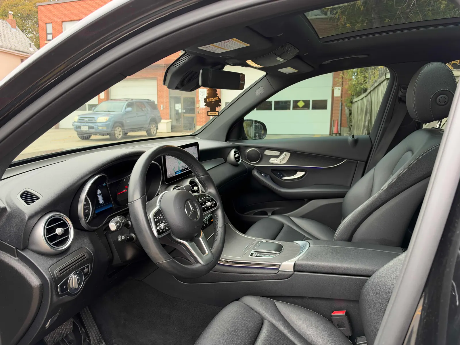 Interior driver side