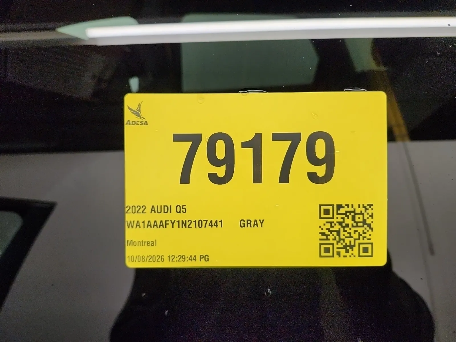 Inventory Label Photo