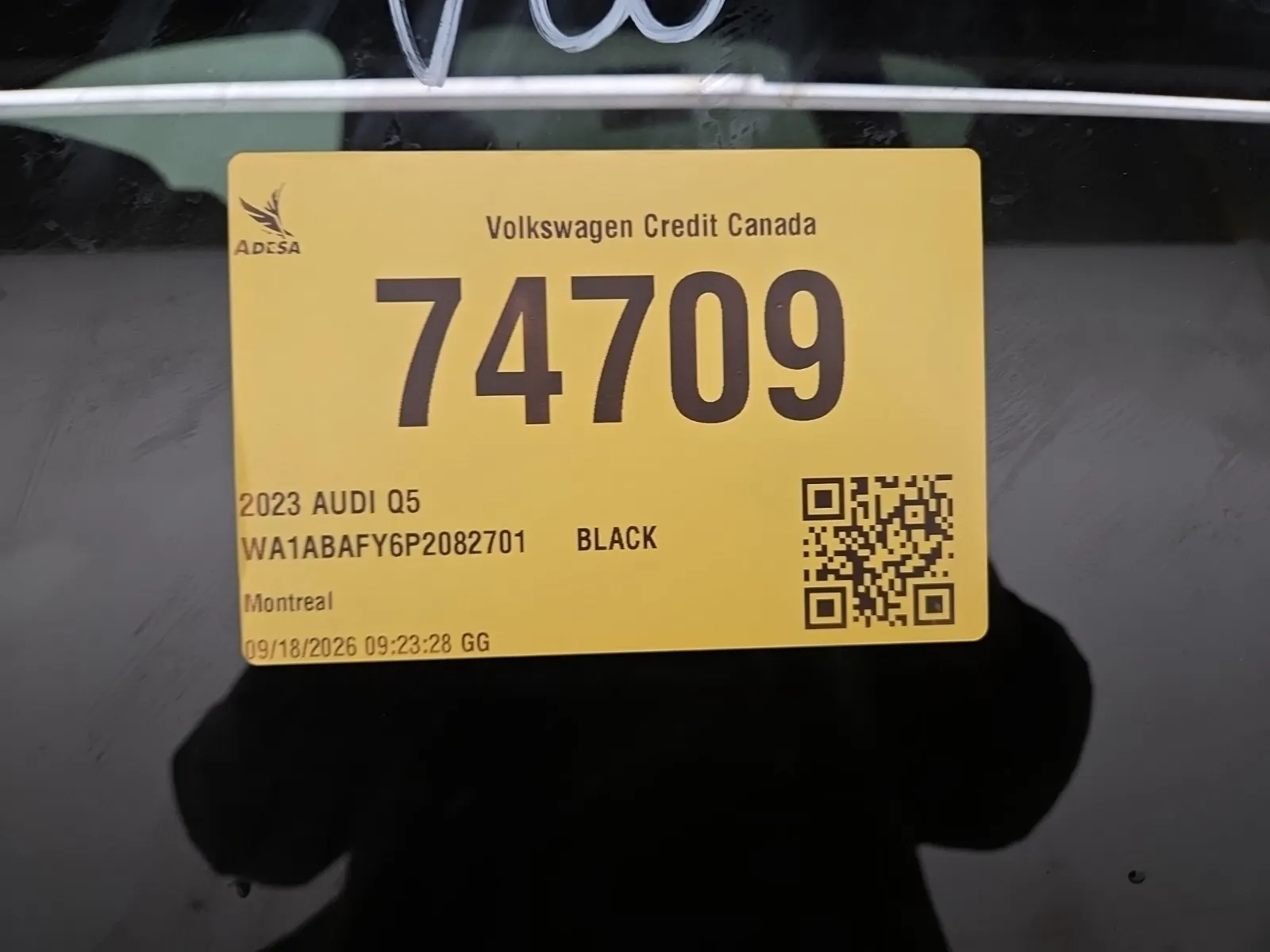 Inventory Label Photo