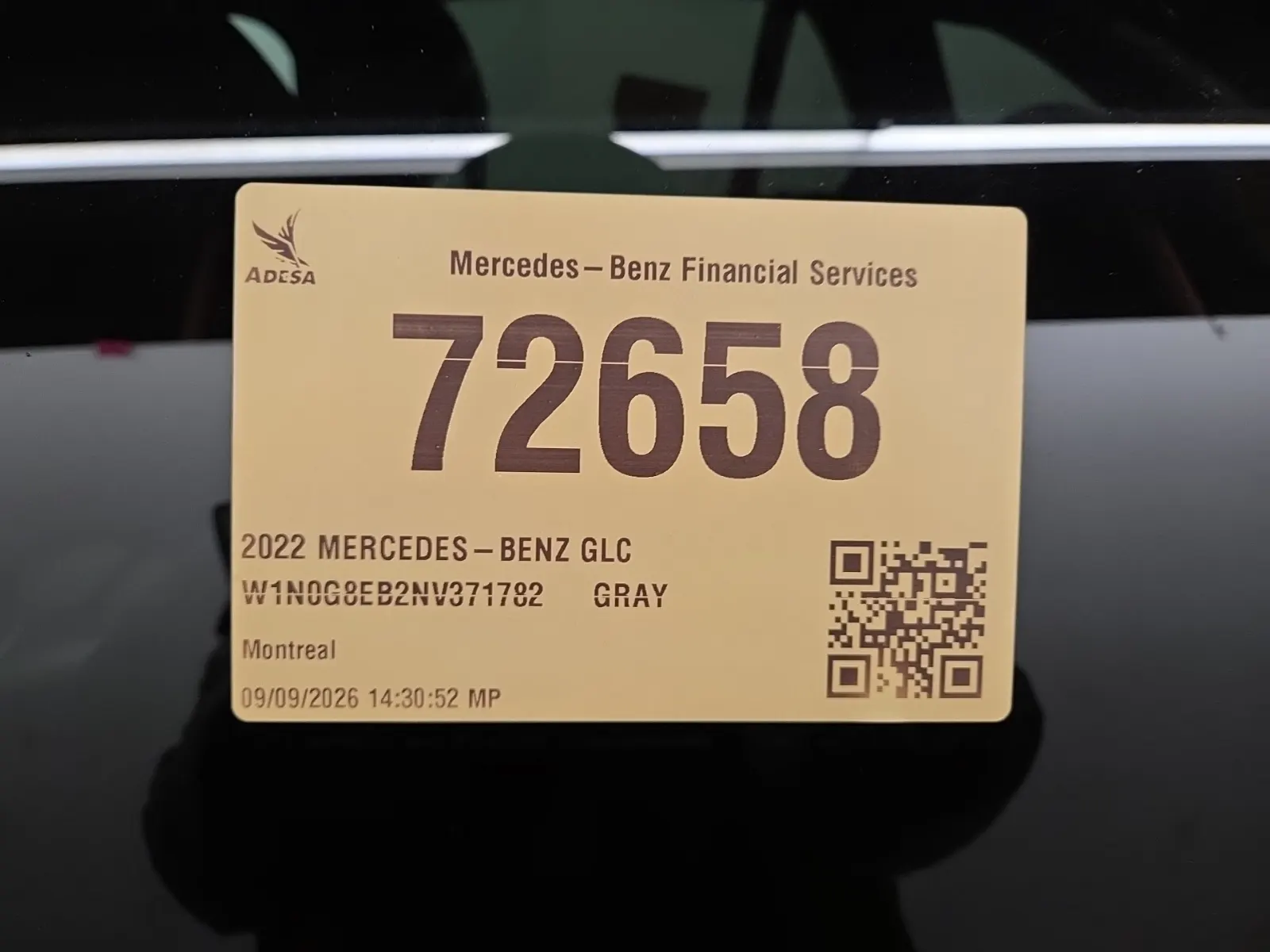 Inventory Label Photo