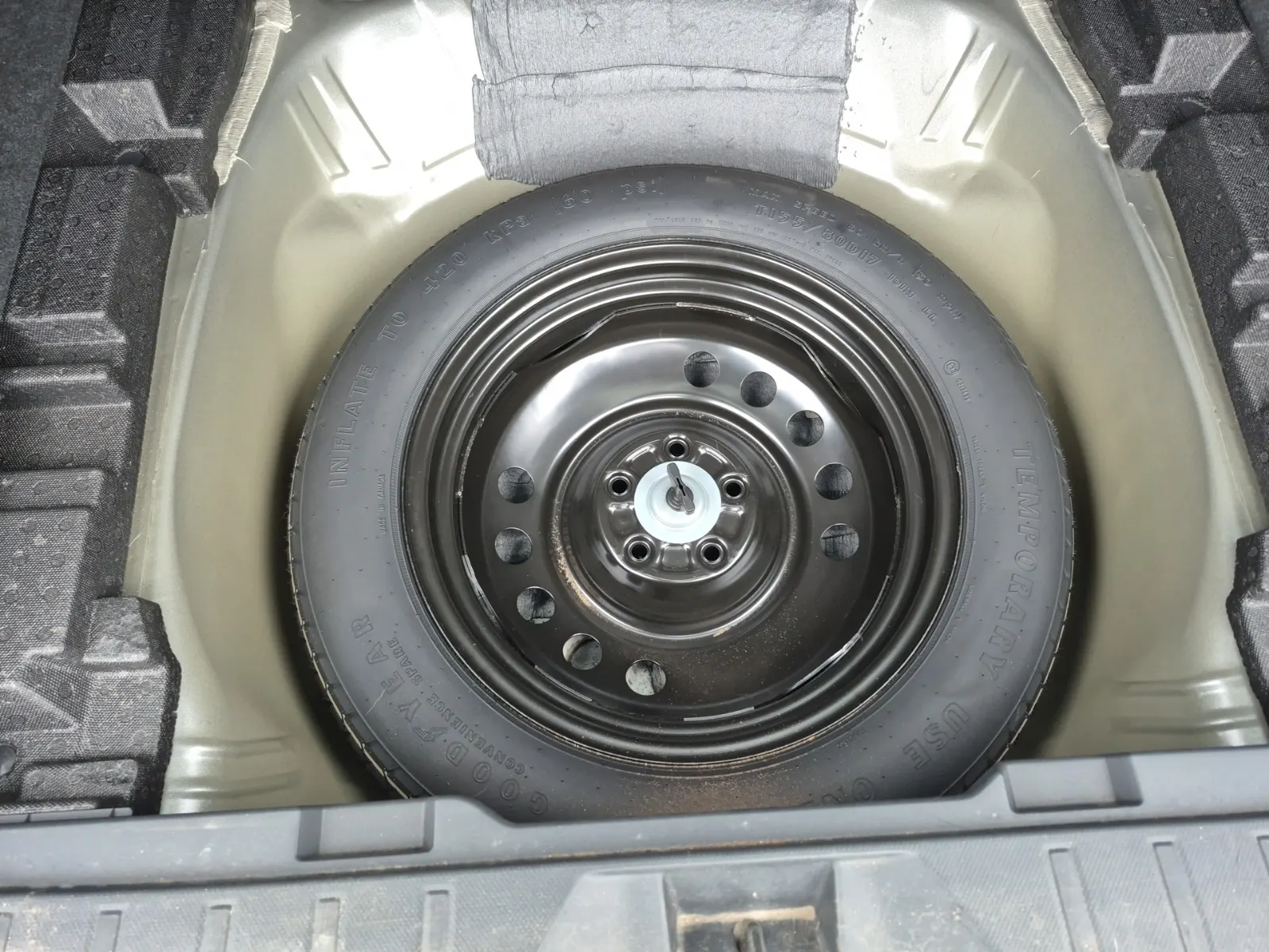 Spare Tire & Wheel Photo