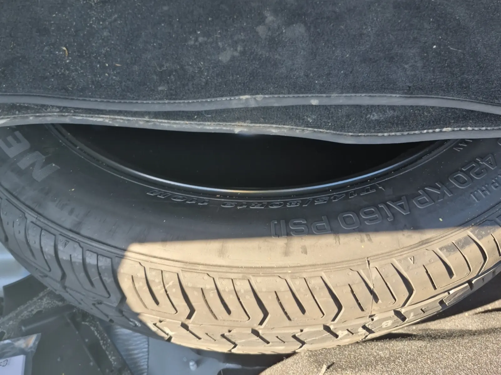 Spare Tire & Wheel Photo