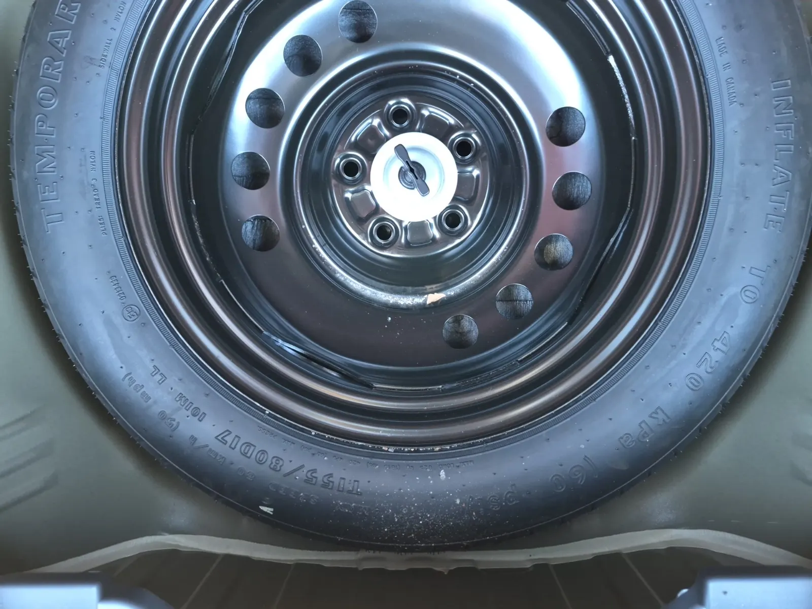 Spare Tire & Wheel Photo