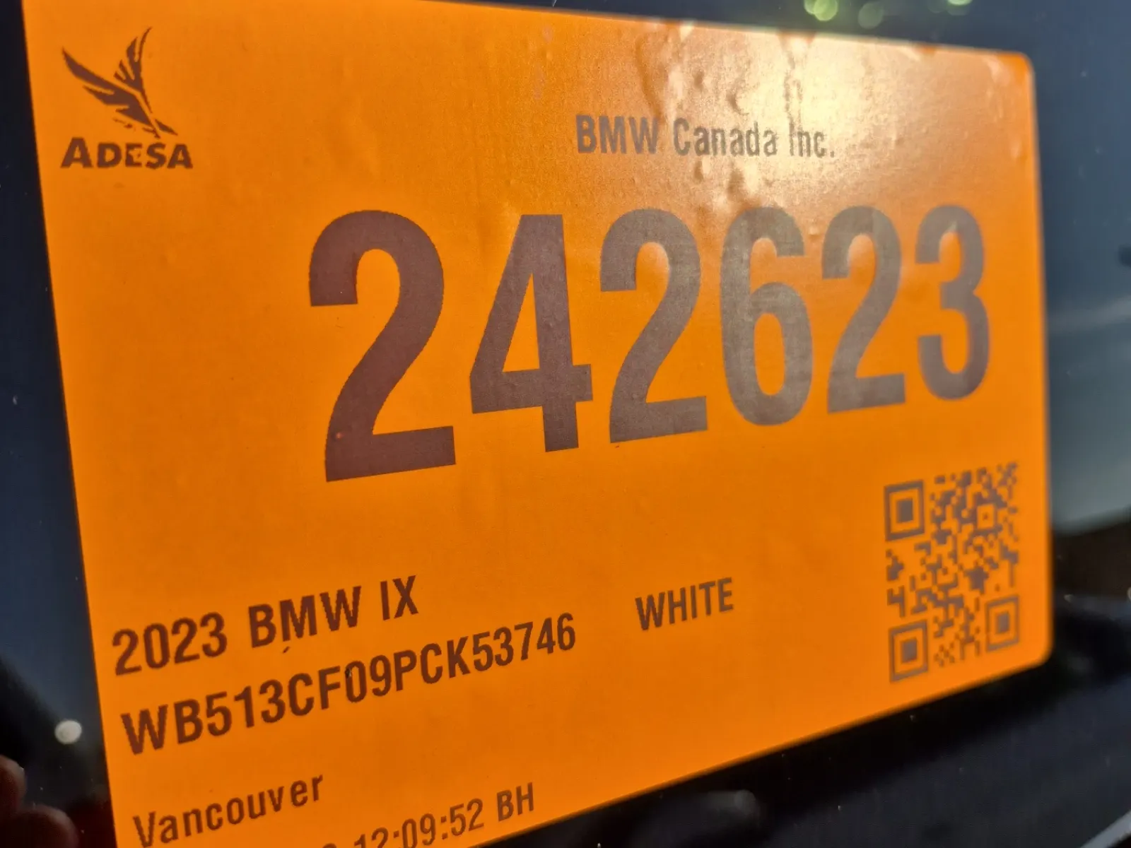 Inventory Label Photo