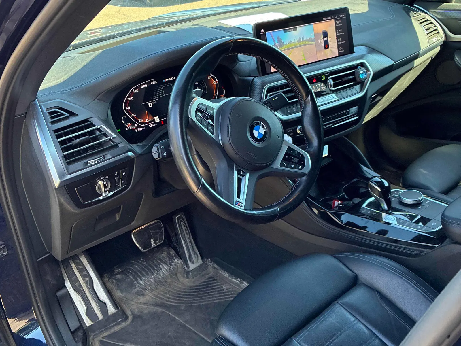Interior driver side
