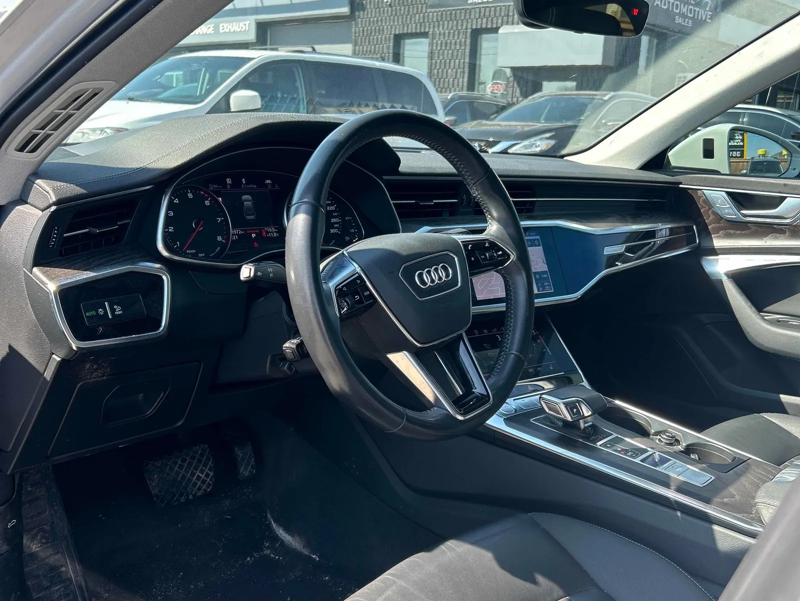 Interior driver side