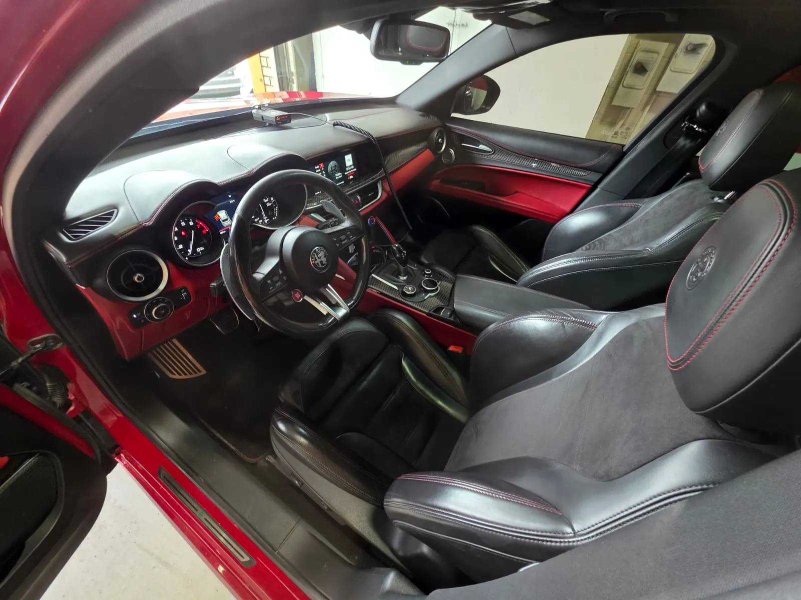 Interior driver side