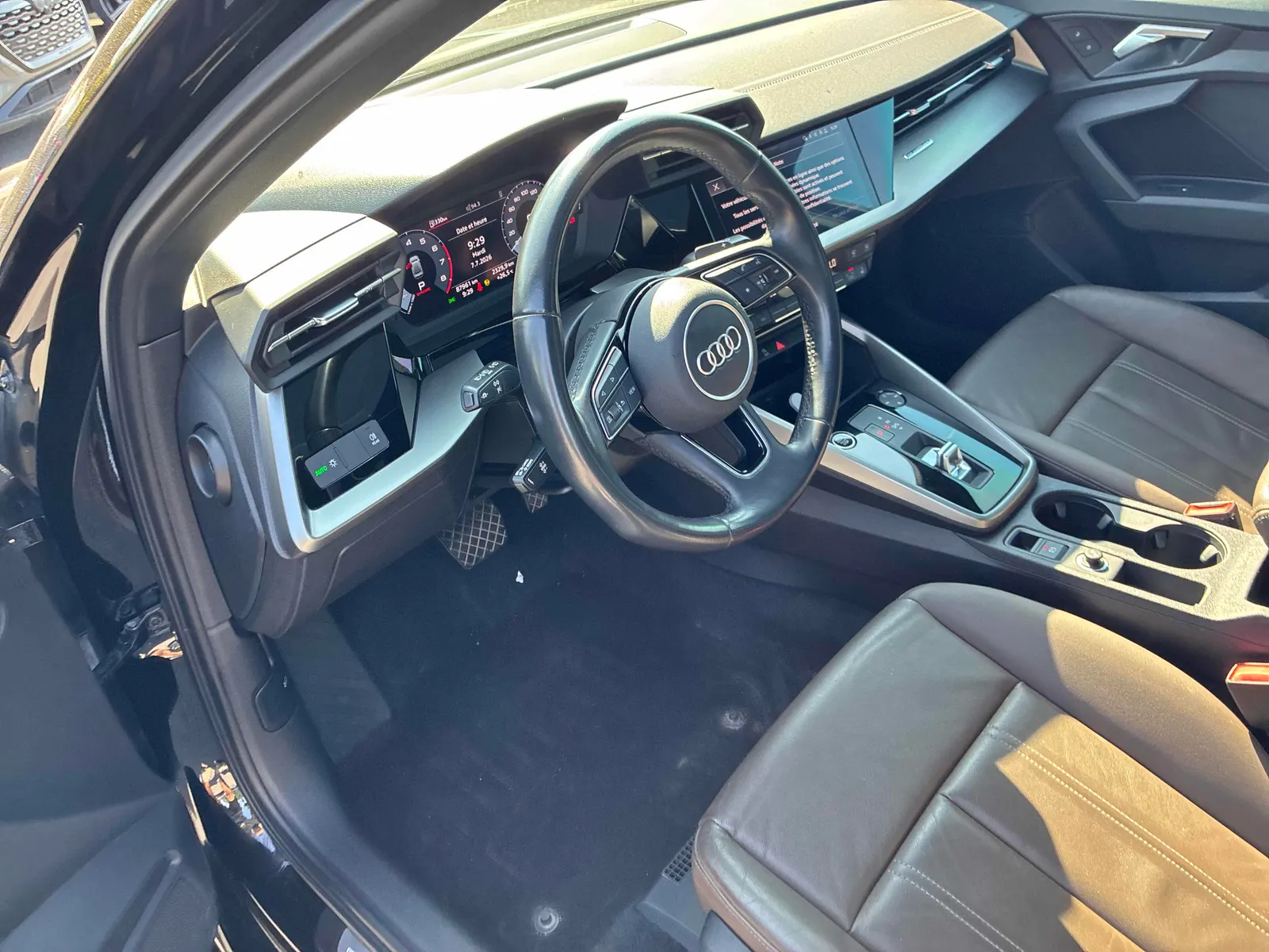 Interior driver side