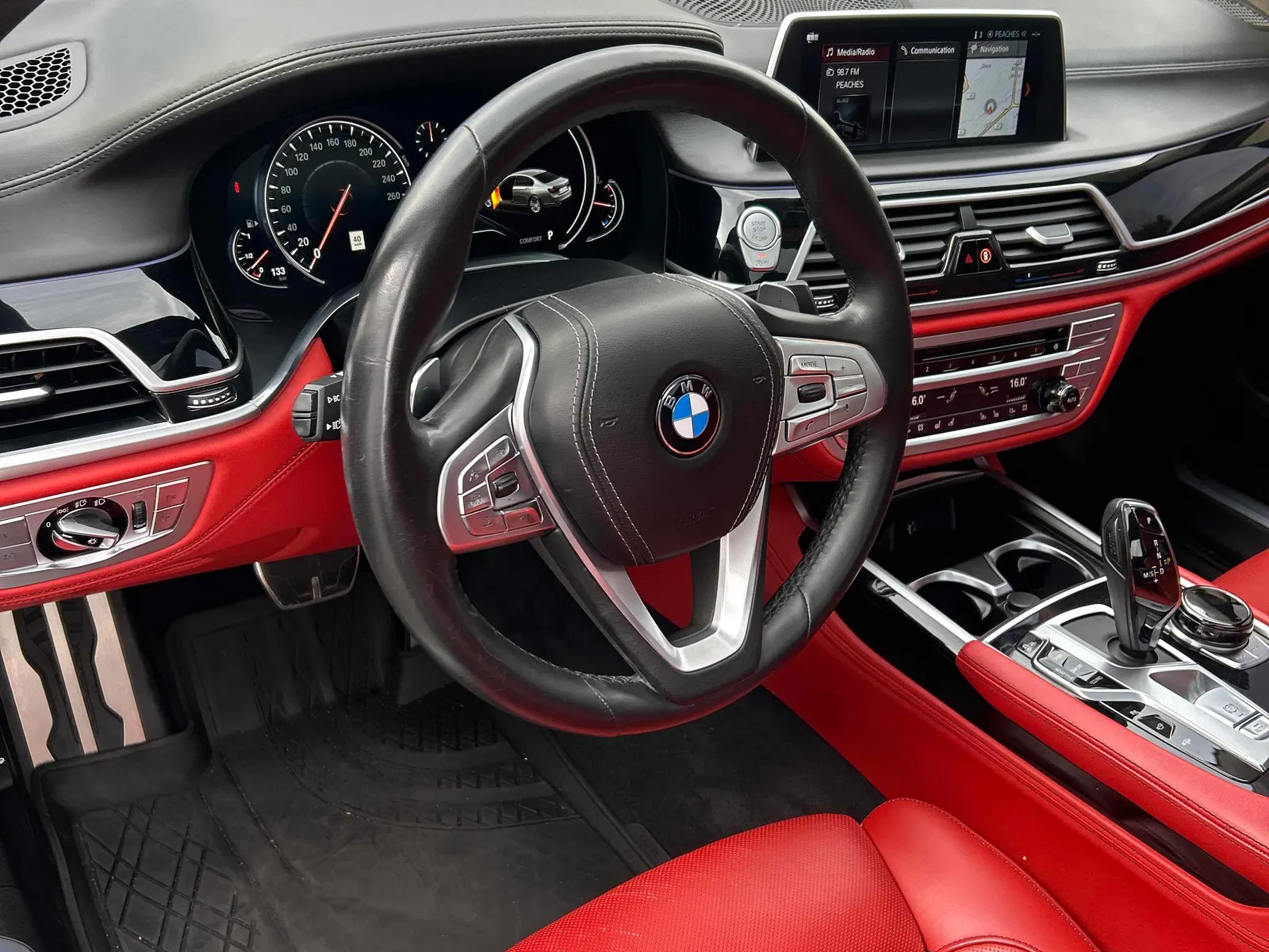 Interior driver side
