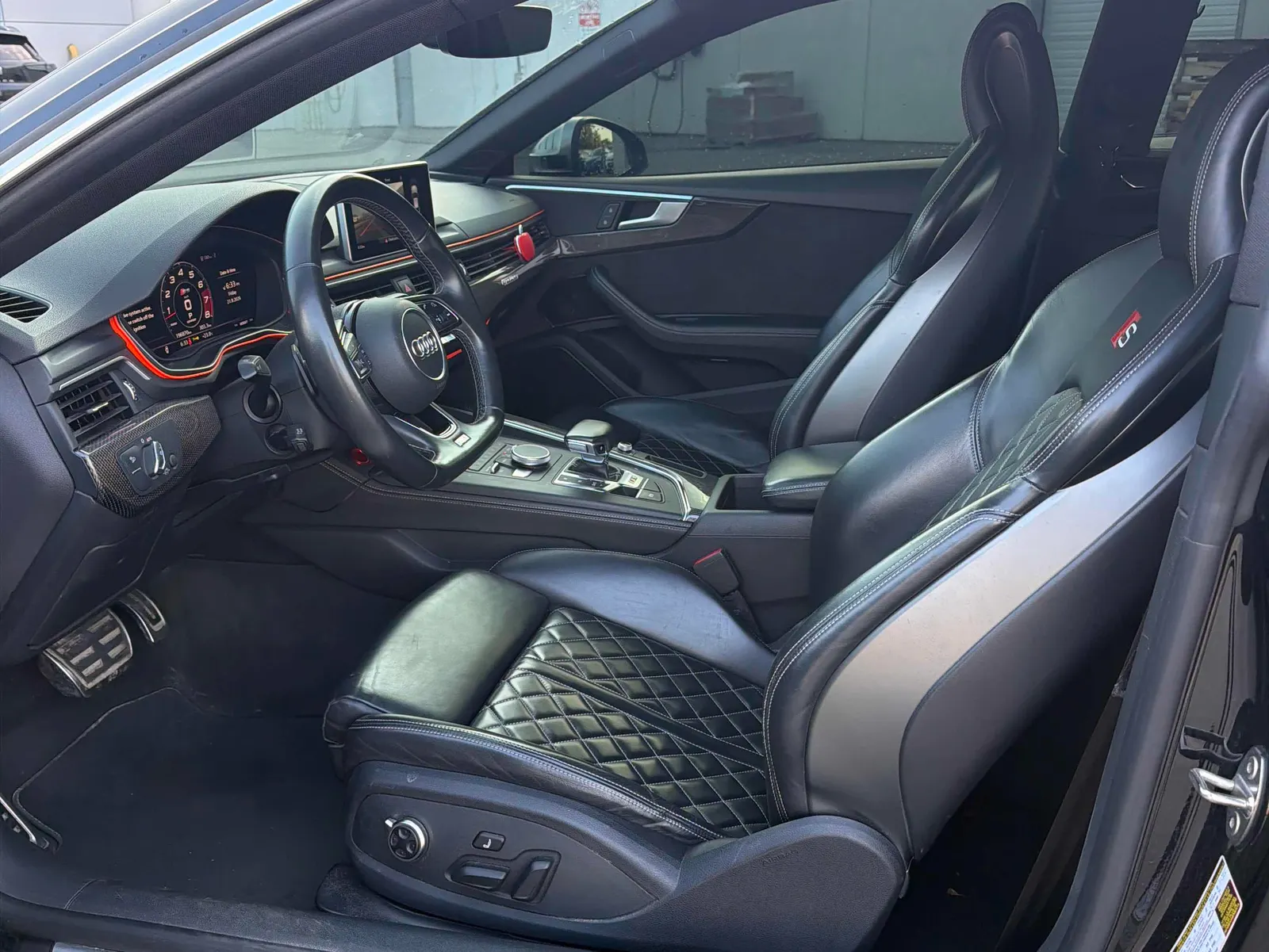 Interior driver side