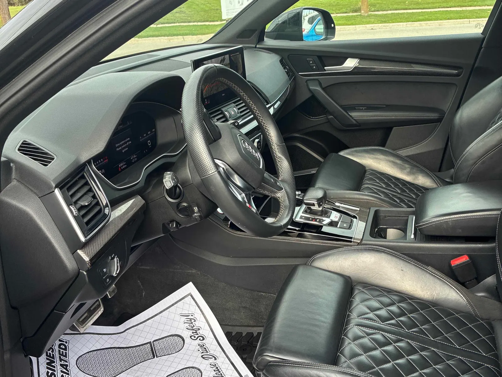 Interior driver side