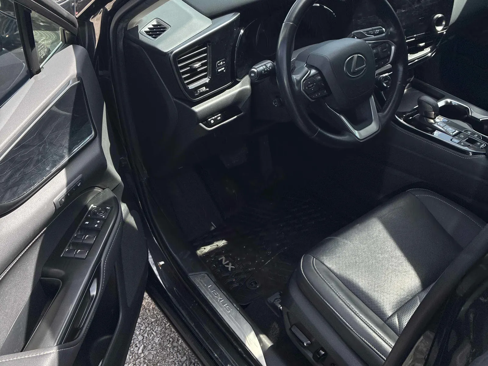 Interior driver side