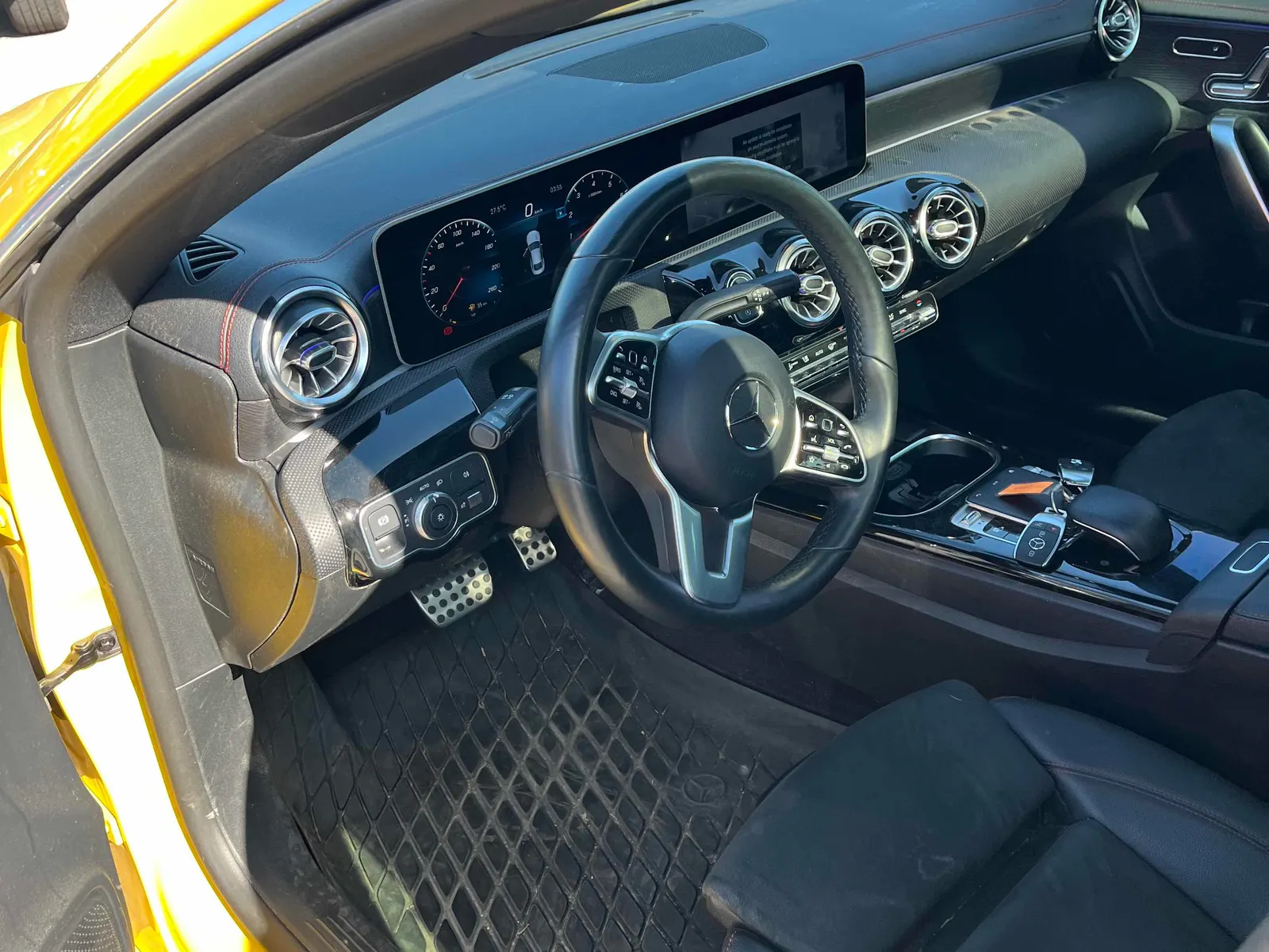 Interior driver side