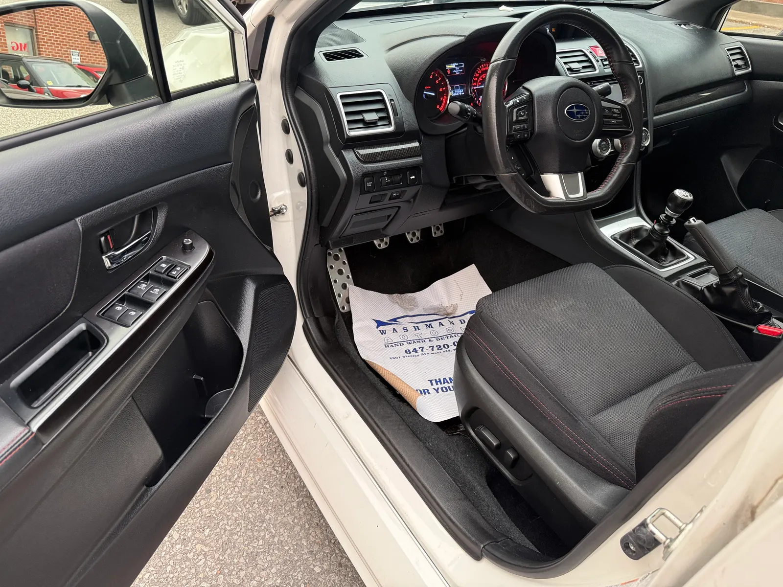 Interior driver side