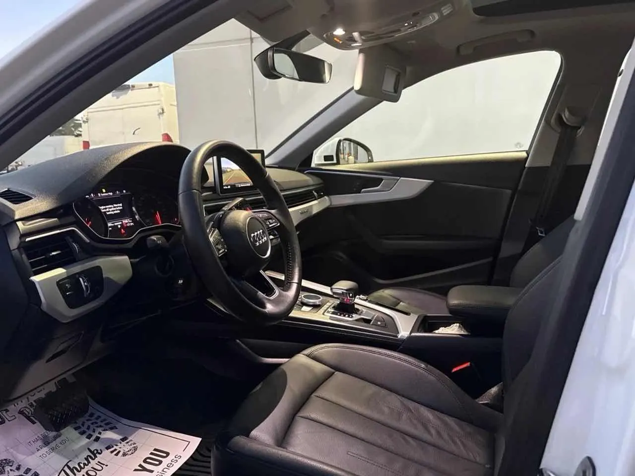 Interior driver side
