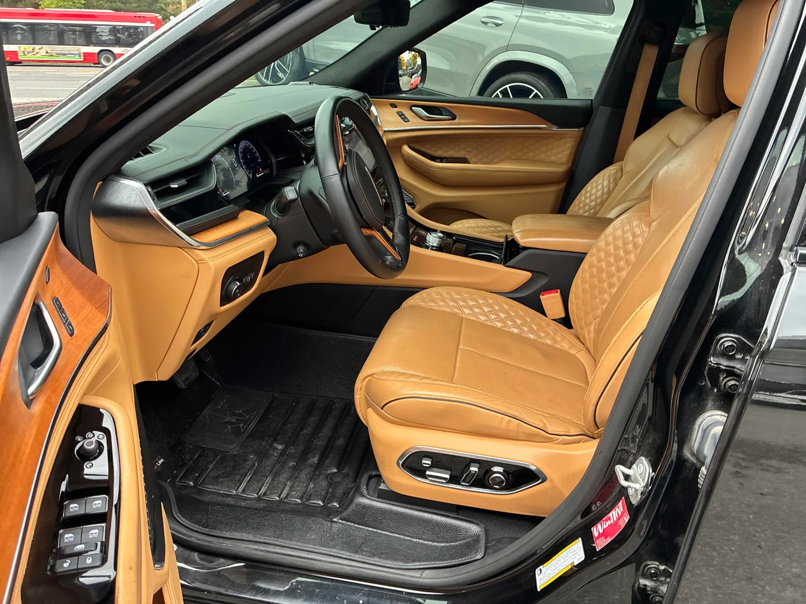 Interior driver side