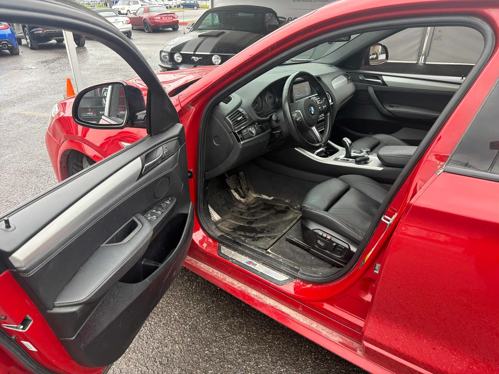 Interior driver side