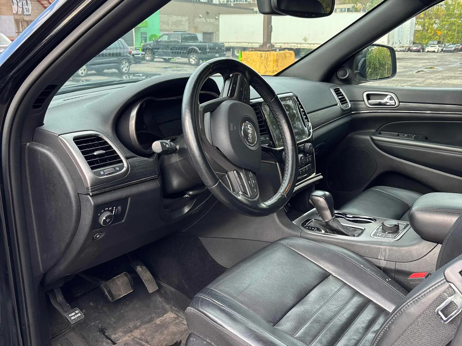 Interior driver side