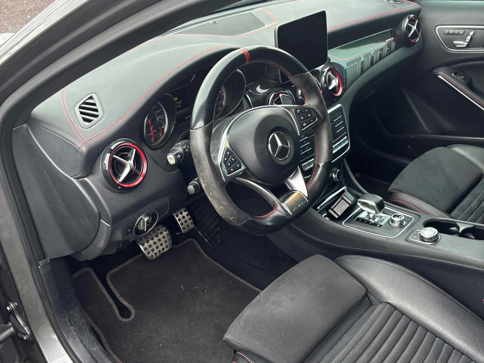 Interior driver side