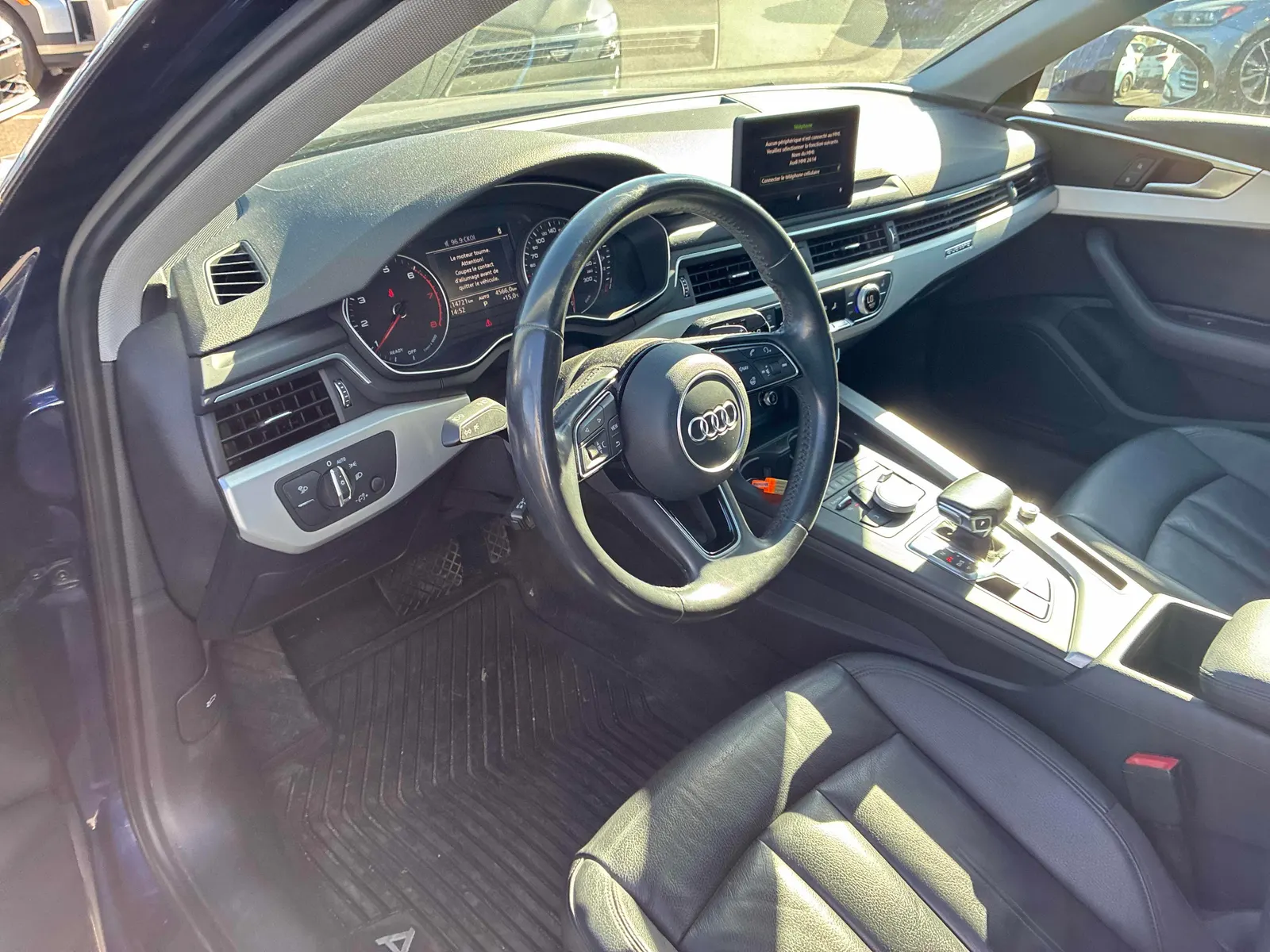Interior driver side