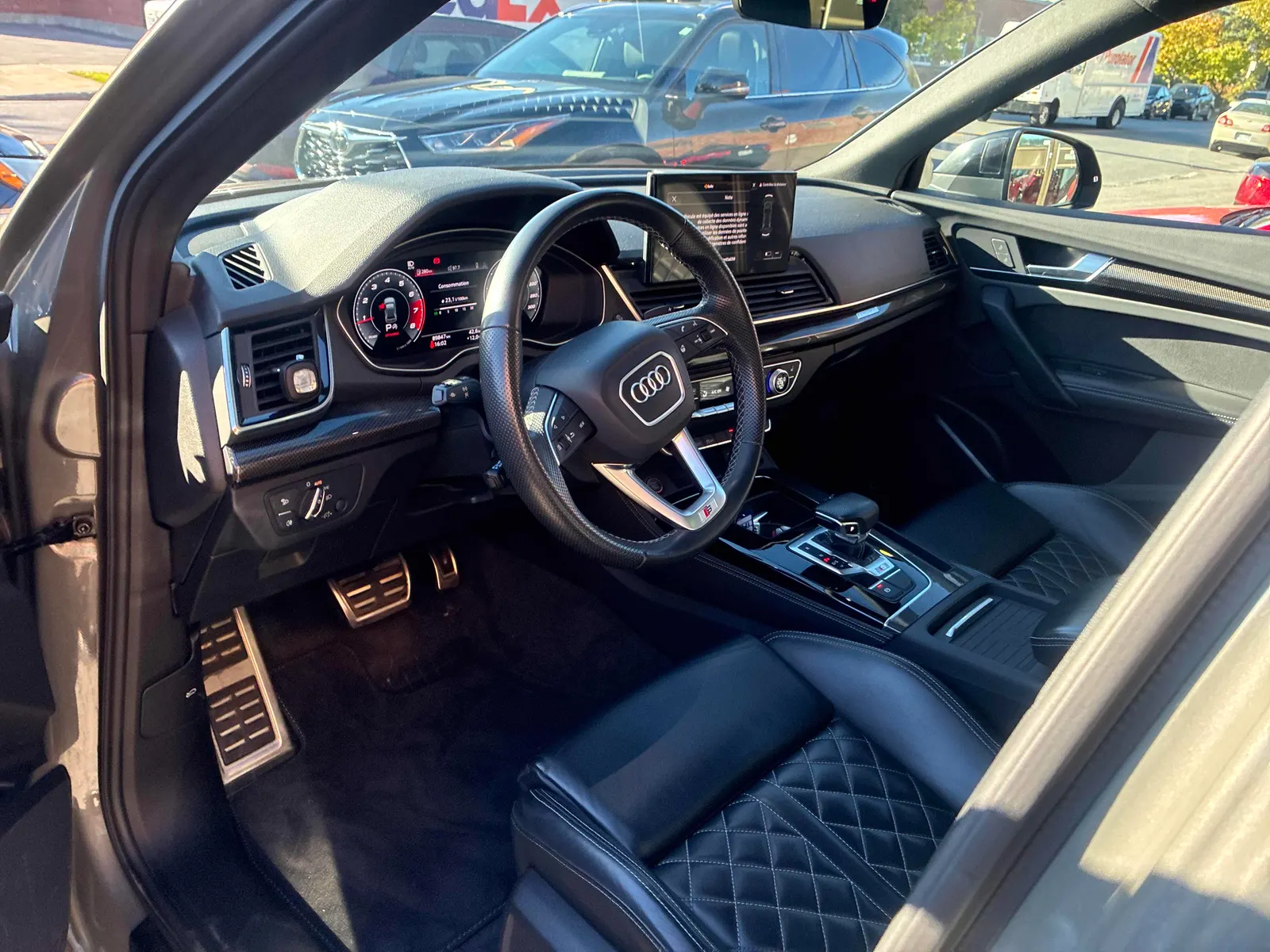 Interior driver side