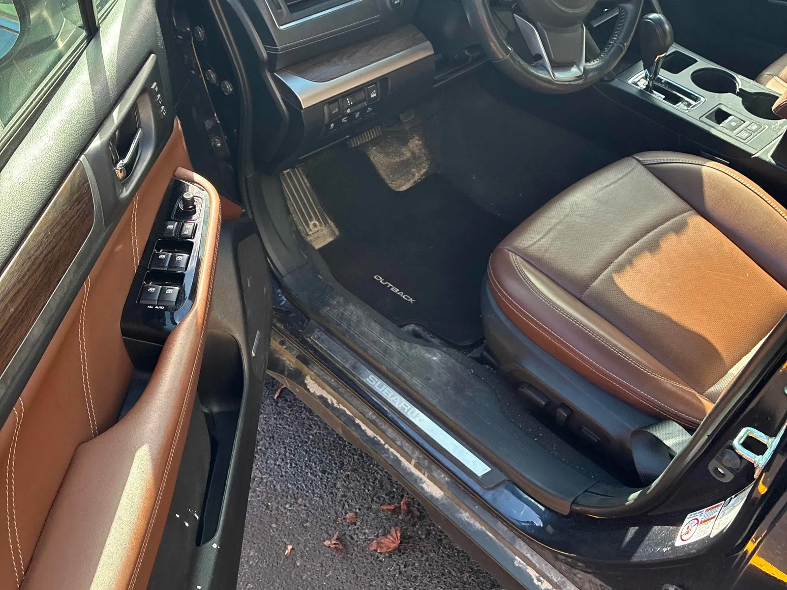 Interior driver side