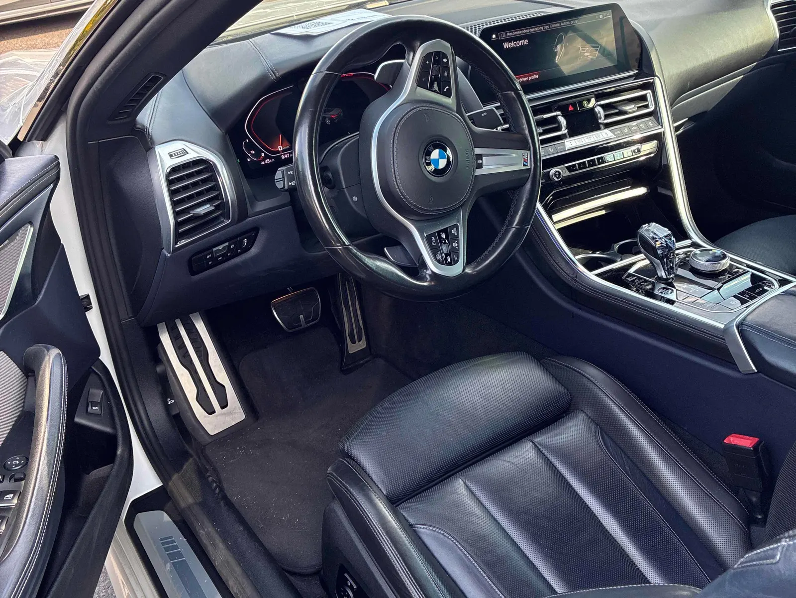 Interior driver side
