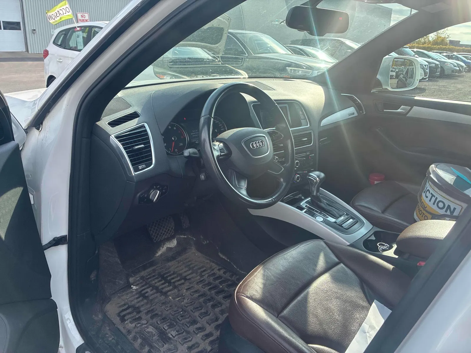 Interior driver side